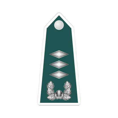 12.SKA CPT (Korea) (Military Rank) STICKER Vinyl Kiss-Cut Decal 4 Inch White - The Sticker Space