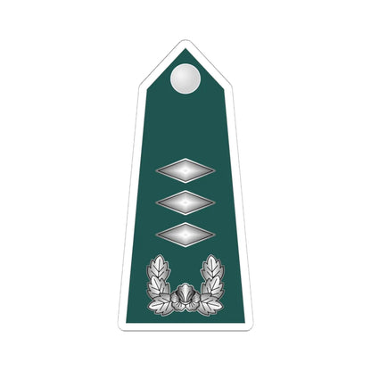 12.SKA CPT (Korea) (Military Rank) STICKER Vinyl Kiss-Cut Decal 6 Inch White - The Sticker Space