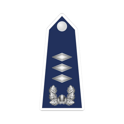 12.SKAF CPT (Korea) (Military Rank) STICKER Vinyl Kiss-Cut Decal 3 Inch White - The Sticker Space