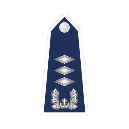 12.SKAF CPT (Korea) (Military Rank) STICKER Vinyl Kiss-Cut Decal 4 Inch White - The Sticker Space