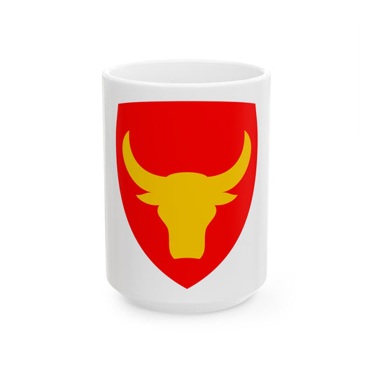 12th Infantry Division SSI (U.S. Army) White Coffee Mug-15oz-The Sticker Space