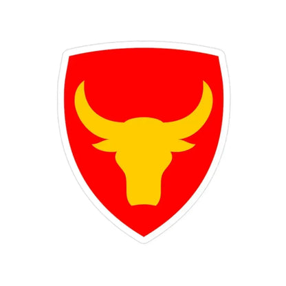 12th Infantry Division SSI (U.S. Army) Transparent STICKER Die-Cut Vinyl Decal 2 Inch - The Sticker Space