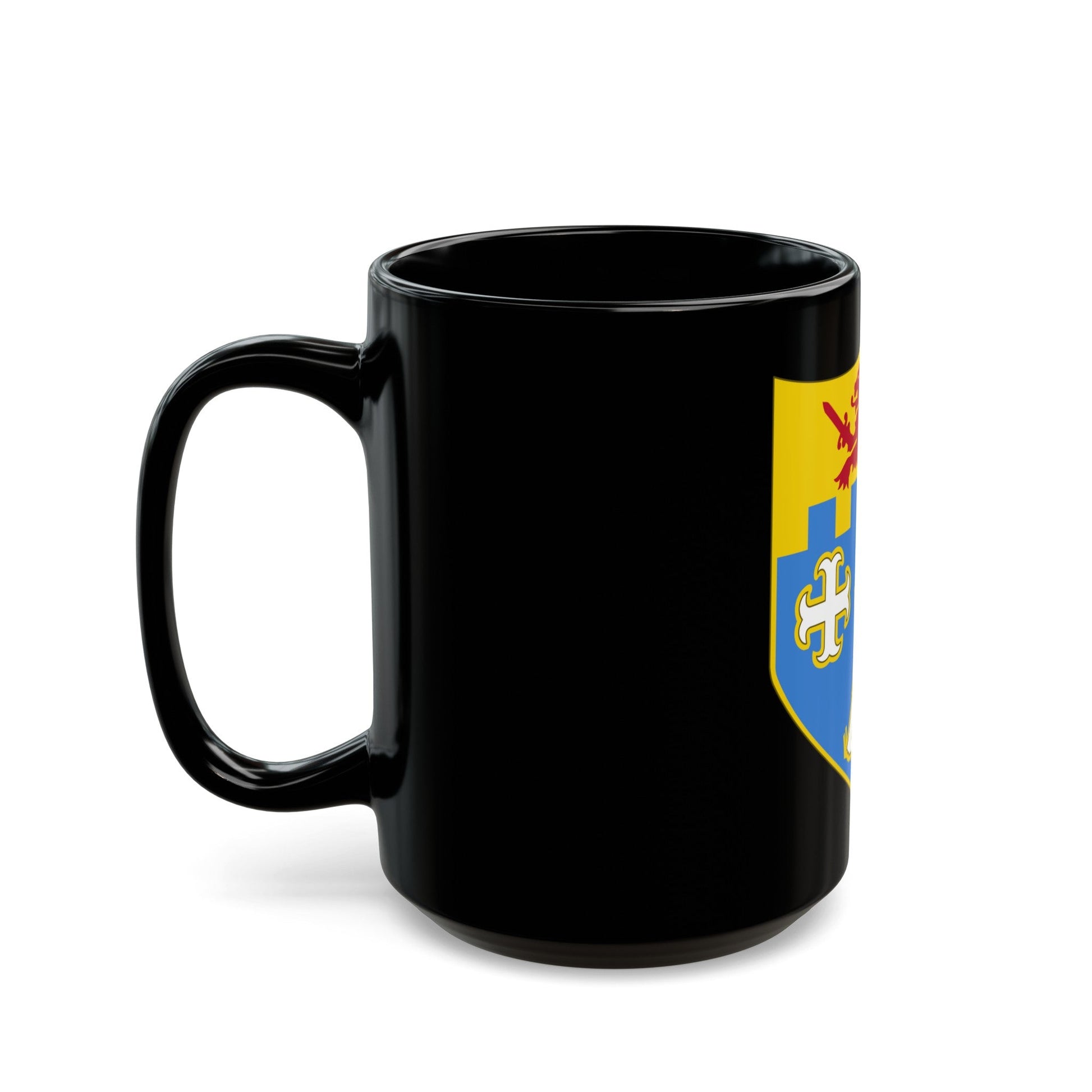 12th Infantry Regiment (U.S. Army) Black Coffee Mug-The Sticker Space