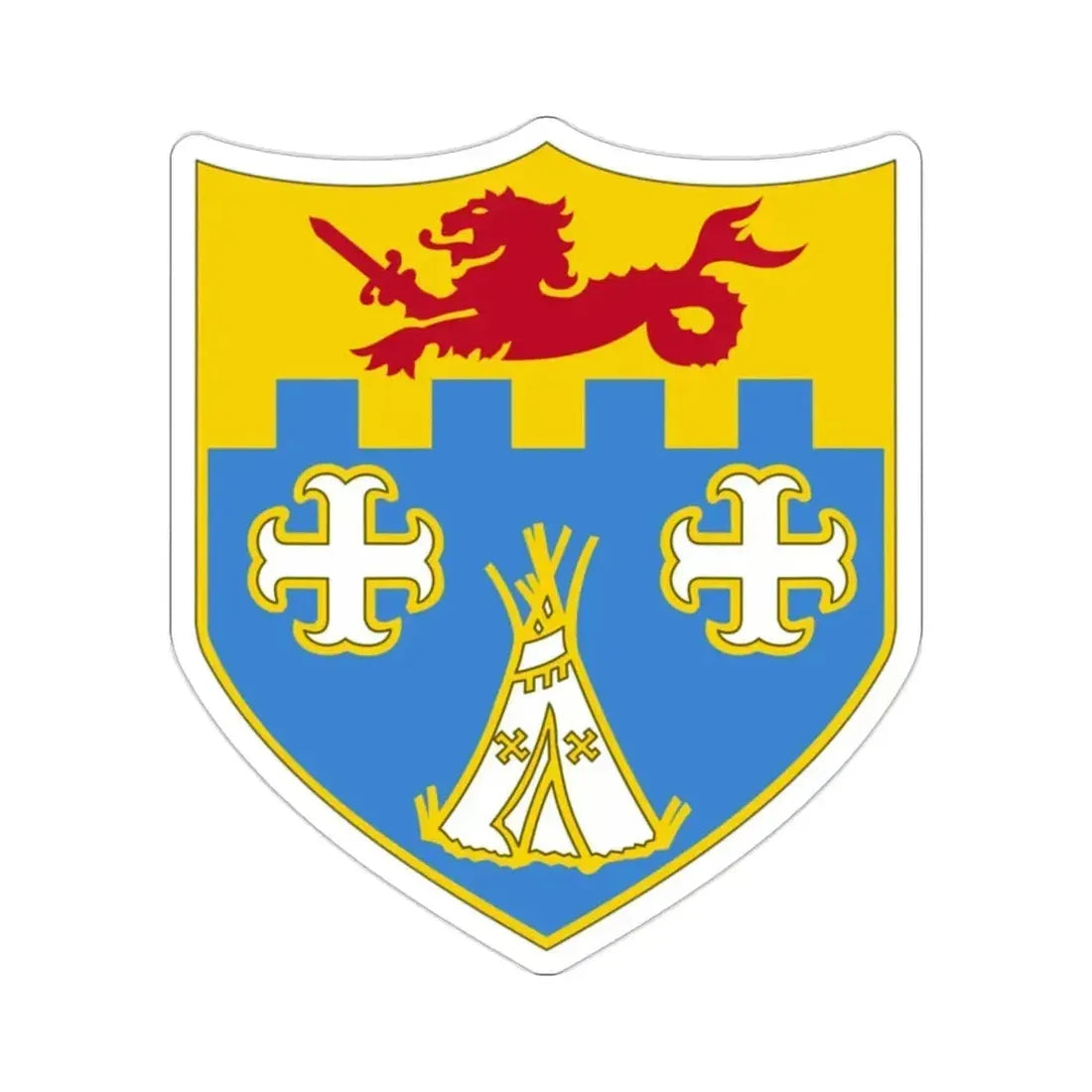 12th Infantry Regiment (U.S. Army) STICKER Vinyl Die-Cut Decal - The Sticker Space