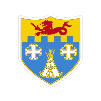 12th Infantry Regiment (U.S. Army) Transparent STICKER Die-Cut Vinyl Decal 3 Inch - The Sticker Space