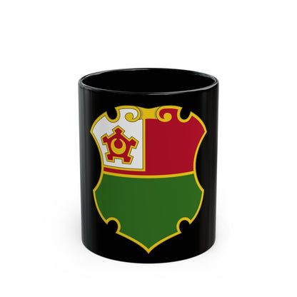 13 Engineer Battalion (U.S. Army) Black Coffee Mug-11oz-The Sticker Space