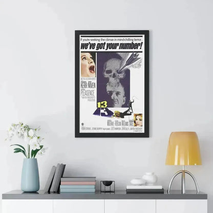 13 (EYE OF THE DEVIL) 1966 - Framed Movie Poster - The Sticker Space