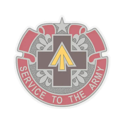 13 Field Hospital (U.S. Army) STICKER Vinyl Kiss-Cut Decal 2 Inch Transparent - The Sticker Space
