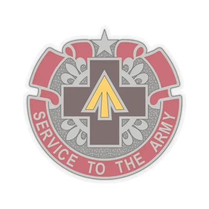 13 Field Hospital (U.S. Army) STICKER Vinyl Kiss-Cut Decal 6 Inch Transparent - The Sticker Space