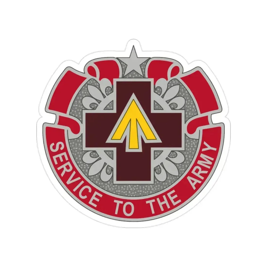 13 Field Hospital (U.S. Army) Transparent STICKER Die-Cut Vinyl Decal 2 Inch - The Sticker Space