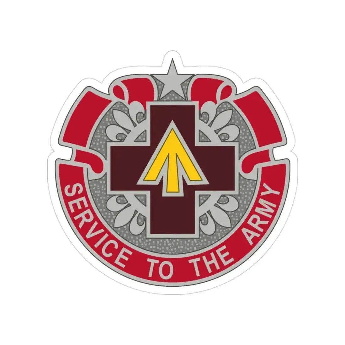 13 Field Hospital (U.S. Army) Transparent STICKER Die-Cut Vinyl Decal 3 Inch - The Sticker Space