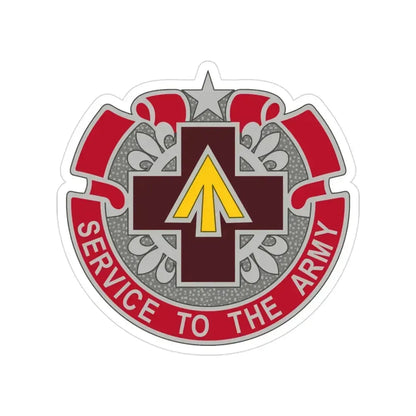 13 Field Hospital (U.S. Army) Transparent STICKER Die-Cut Vinyl Decal 3 Inch - The Sticker Space