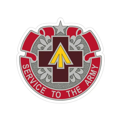 13 Field Hospital (U.S. Army) Transparent STICKER Die-Cut Vinyl Decal 4 Inch - The Sticker Space