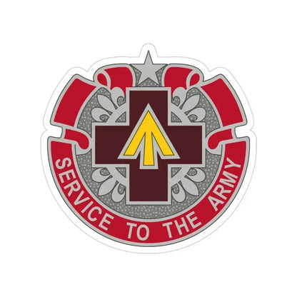 13 Field Hospital (U.S. Army) Transparent STICKER Die-Cut Vinyl Decal 5 Inch - The Sticker Space