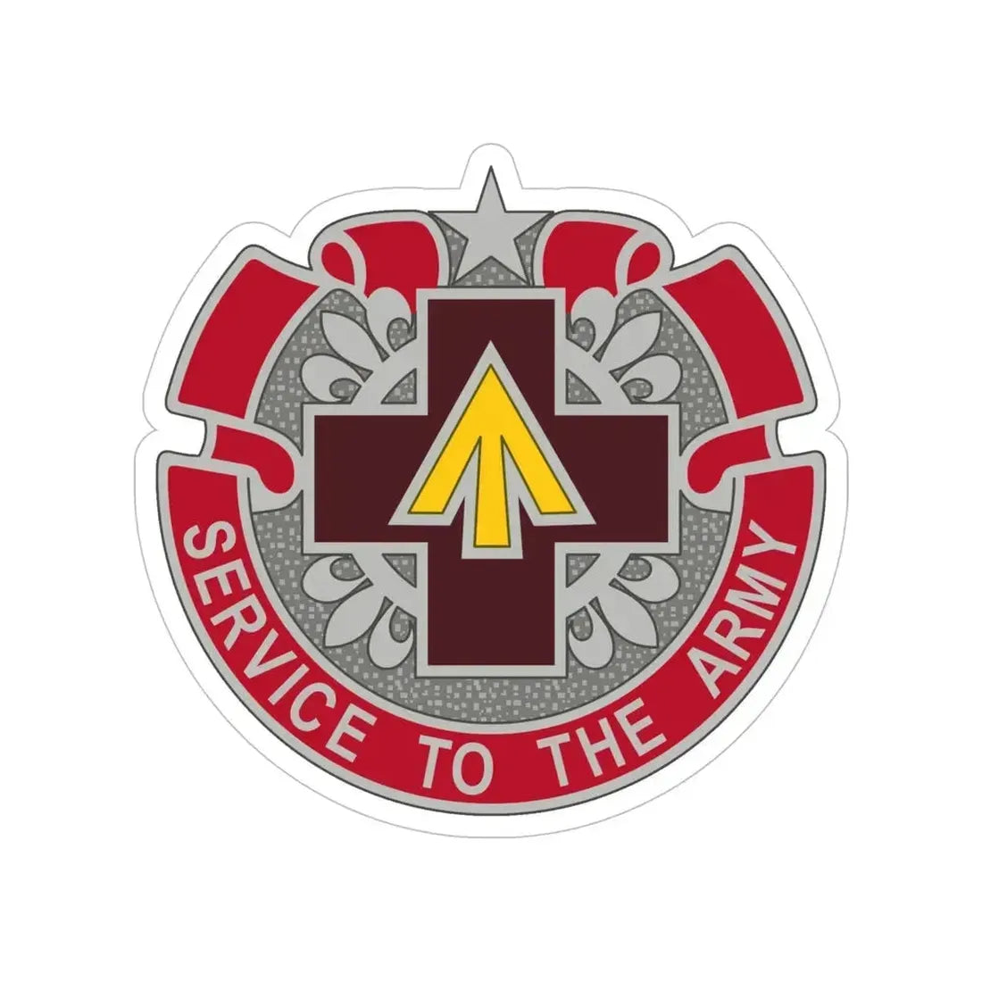 13 Field Hospital (U.S. Army) Transparent STICKER Die-Cut Vinyl Decal - The Sticker Space