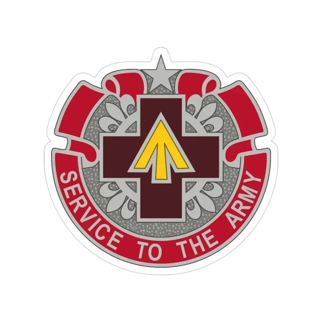 13 Field Hospital (U.S. Army) Transparent STICKER Die-Cut Vinyl Decal - The Sticker Space