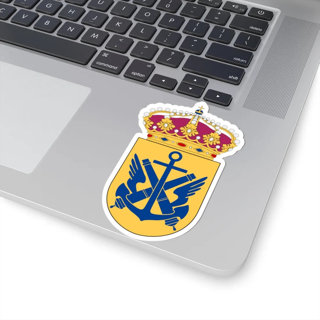 13. helikopterdivisionen vapen (Sweden) (Coat of Arms) STICKER Vinyl Kiss-Cut Decal - The Sticker Space