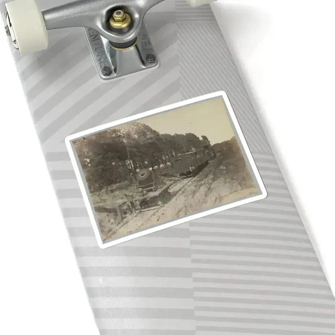 13 Inch Mortar  Dictator  in Front of Petersburg, Va.(2) (U.S. Civil War) STICKER Vinyl Kiss-Cut Decal - The Sticker Space