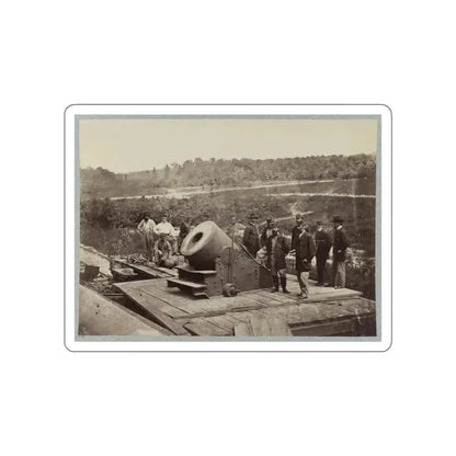 13 Inch Mortar  Dictator  In Front Of Petersburg, Va. (U.S. Civil War) STICKER Vinyl Die-Cut Decal - The Sticker Space