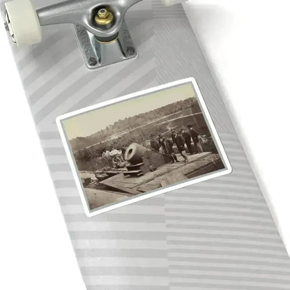 13 Inch Mortar  Dictator  in Front of Petersburg, Va. (U.S. Civil War) STICKER Vinyl Kiss-Cut Decal - The Sticker Space