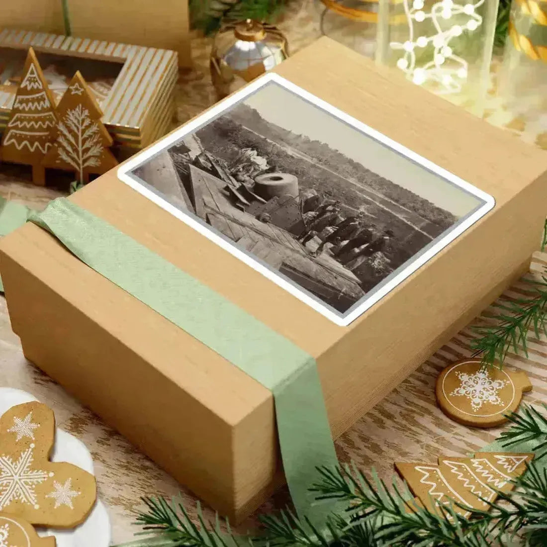 13 Inch Mortar  Dictator  in Front of Petersburg, Va. (U.S. Civil War) STICKER Vinyl Kiss-Cut Decal - The Sticker Space