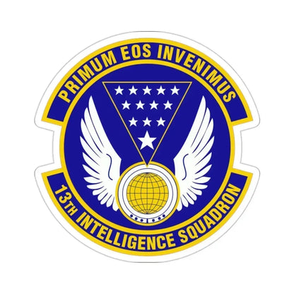 13 Intelligence Squadron ACC (U.S. Air Force) STICKER Vinyl Die-Cut Decal - The Sticker Space