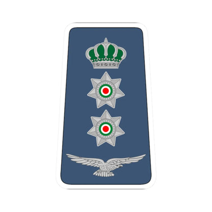 13. JAF COL (Jordan) (Military Rank) STICKER Vinyl Kiss-Cut Decal 2 Inch White - The Sticker Space