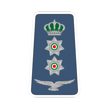 13. JAF COL (Jordan) (Military Rank) STICKER Vinyl Kiss-Cut Decal 3 Inch White - The Sticker Space