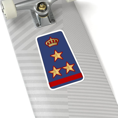 13. KAF BG (Kuwait) (Military Rank) STICKER Vinyl Kiss-Cut Decal - The Sticker Space