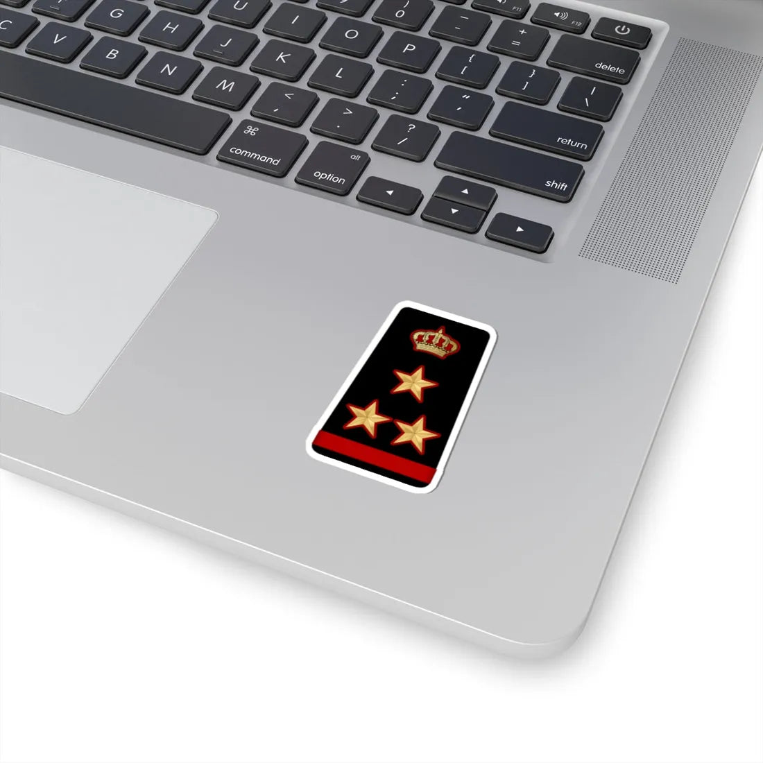 13. KNF BG (Kuwait) (Military Rank) STICKER Vinyl Kiss-Cut Decal - The Sticker Space