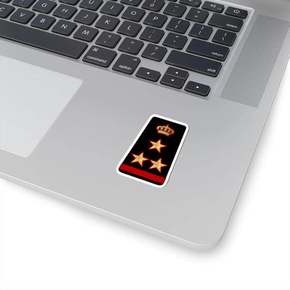 13. KNF BG (Kuwait) (Military Rank) STICKER Vinyl Kiss-Cut Decal - The Sticker Space