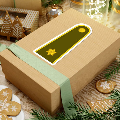 13 Lithuania Army 2LT (Lithuania) (Military Rank) STICKER Vinyl Kiss-Cut Decal - The Sticker Space