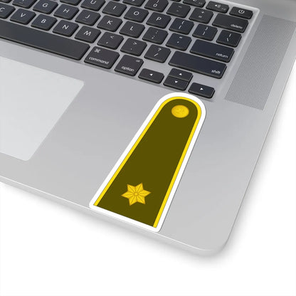 13 Lithuania Army 2LT (Lithuania) (Military Rank) STICKER Vinyl Kiss-Cut Decal - The Sticker Space