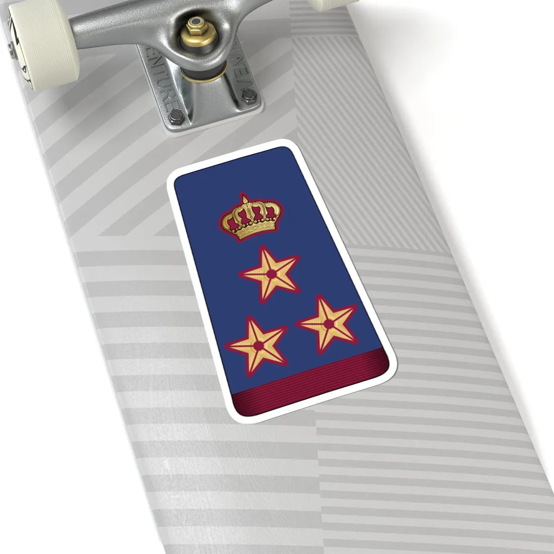 13. QEAF BG (Qatar) (Military Rank) STICKER Vinyl Kiss-Cut Decal - The Sticker Space