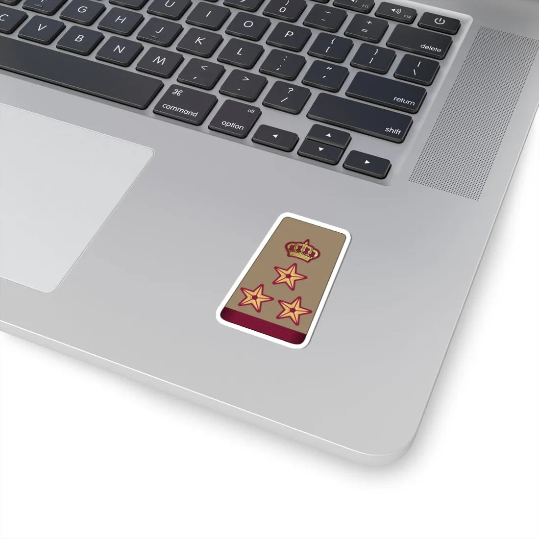 13. QELF BG (Qatar) (Military Rank) STICKER Vinyl Kiss-Cut Decal - The Sticker Space