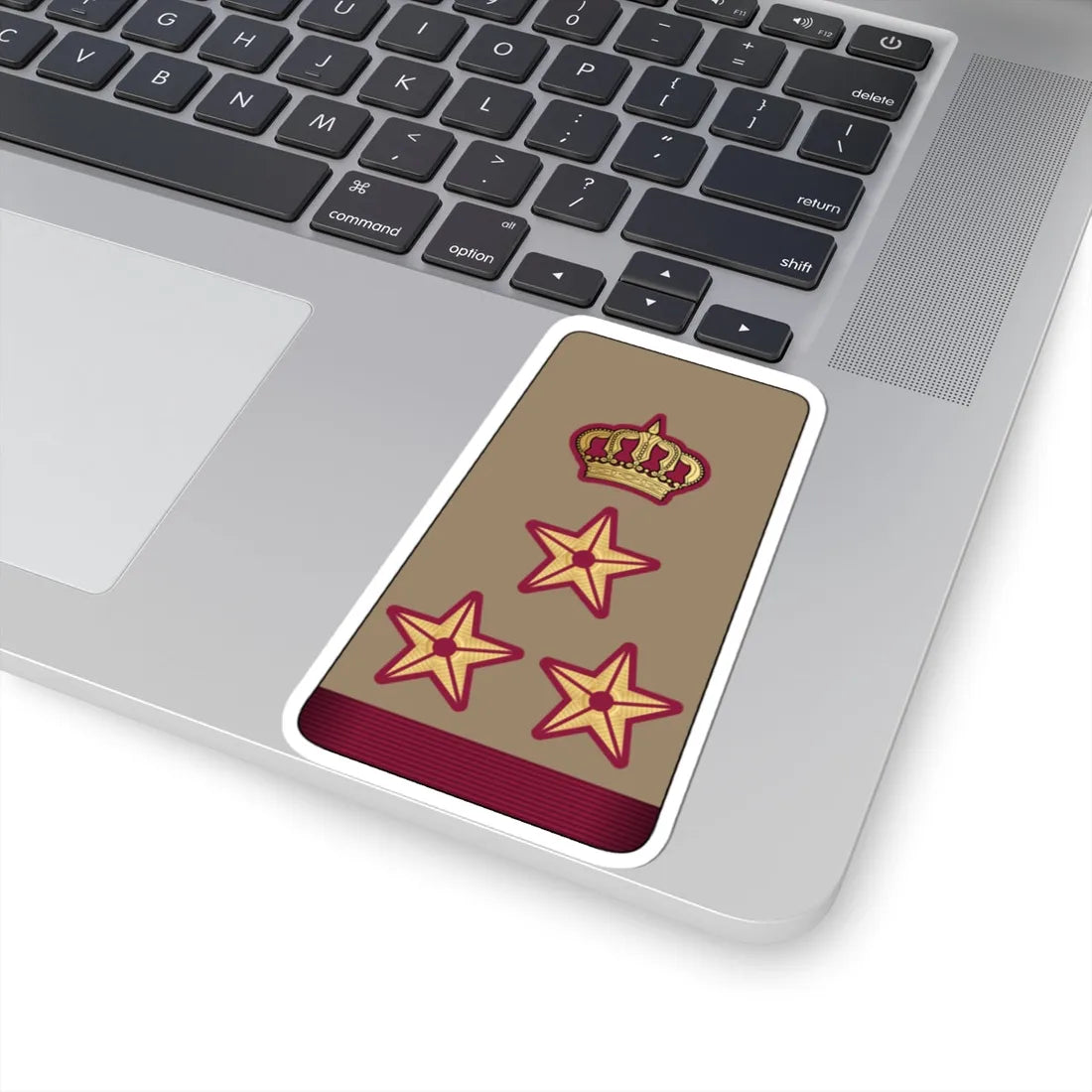 13. QELF BG (Qatar) (Military Rank) STICKER Vinyl Kiss-Cut Decal - The Sticker Space