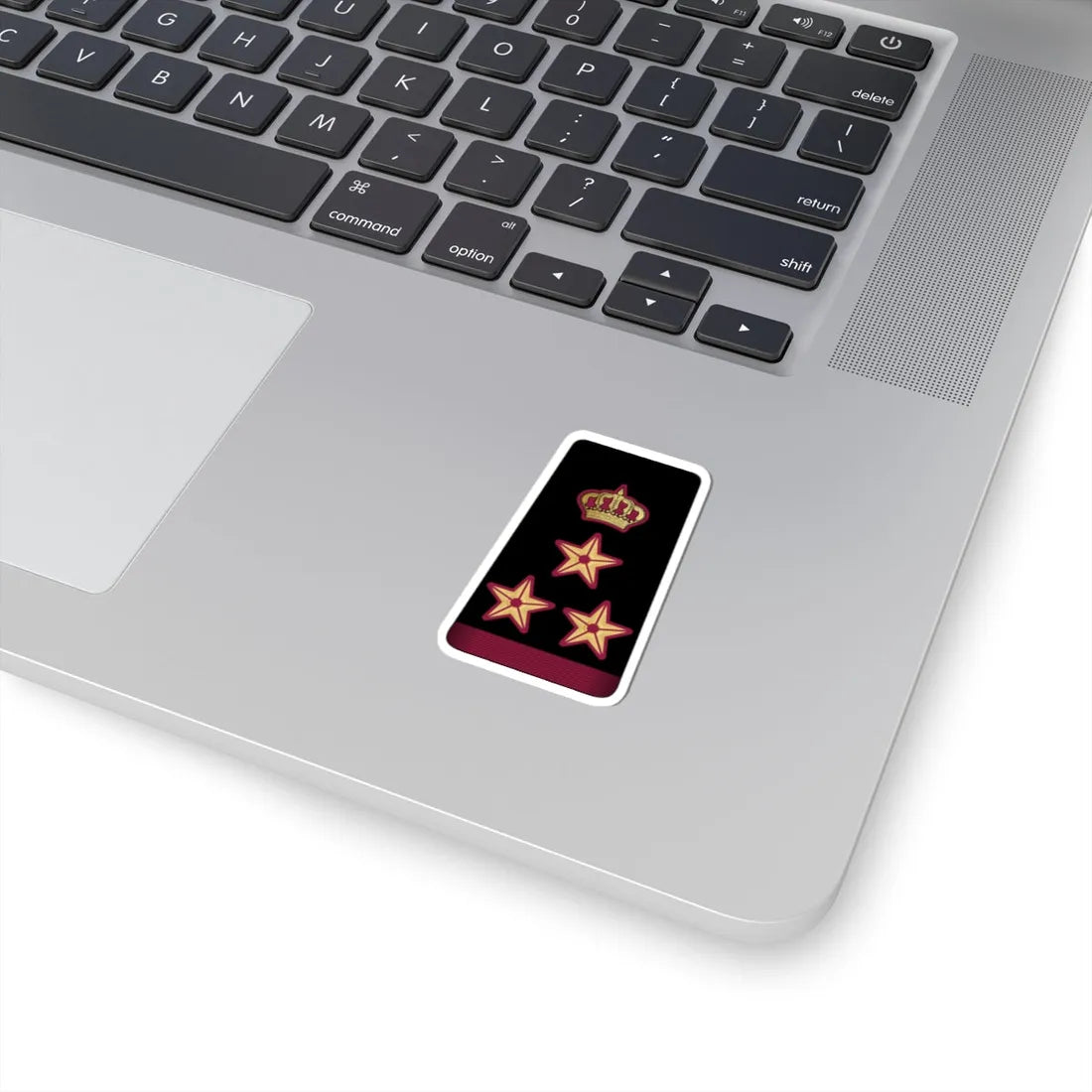 13. QENF BG (Qatar) (Military Rank) STICKER Vinyl Kiss-Cut Decal - The Sticker Space