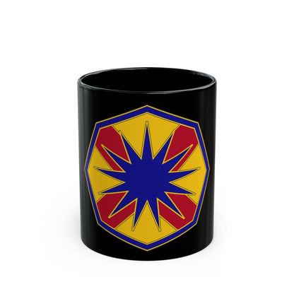 13 Sustainment Command (U.S. Army) Black Coffee Mug-11oz-The Sticker Space