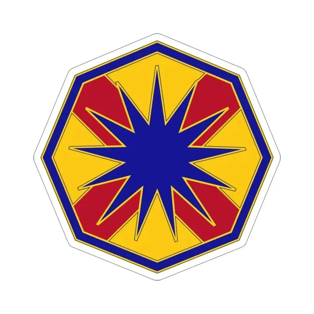 13 Sustainment Command (U.S. Army) STICKER Vinyl Die-Cut Decal 4 Inch - The Sticker Space