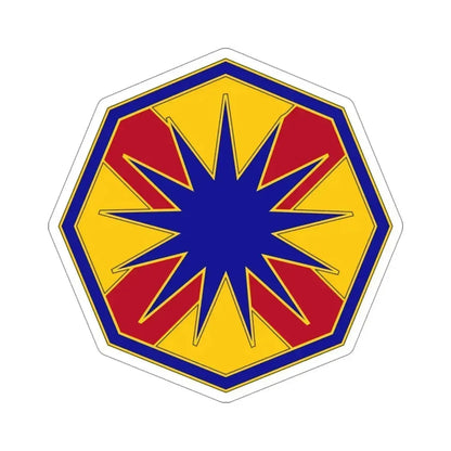 13 Sustainment Command (U.S. Army) STICKER Vinyl Die-Cut Decal 4 Inch - The Sticker Space