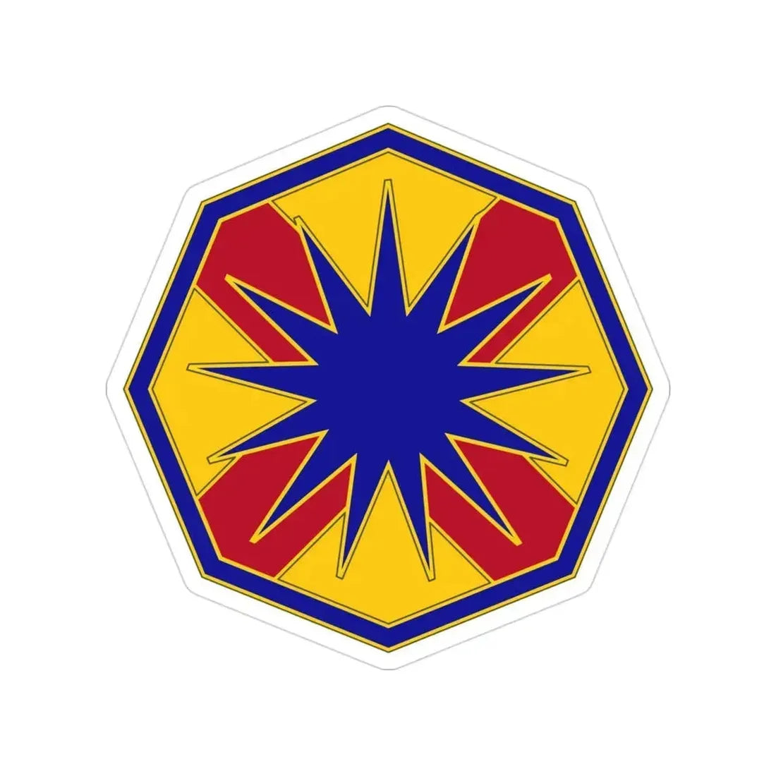 13 Sustainment Command (U.S. Army) Transparent STICKER Die-Cut Vinyl Decal - The Sticker Space