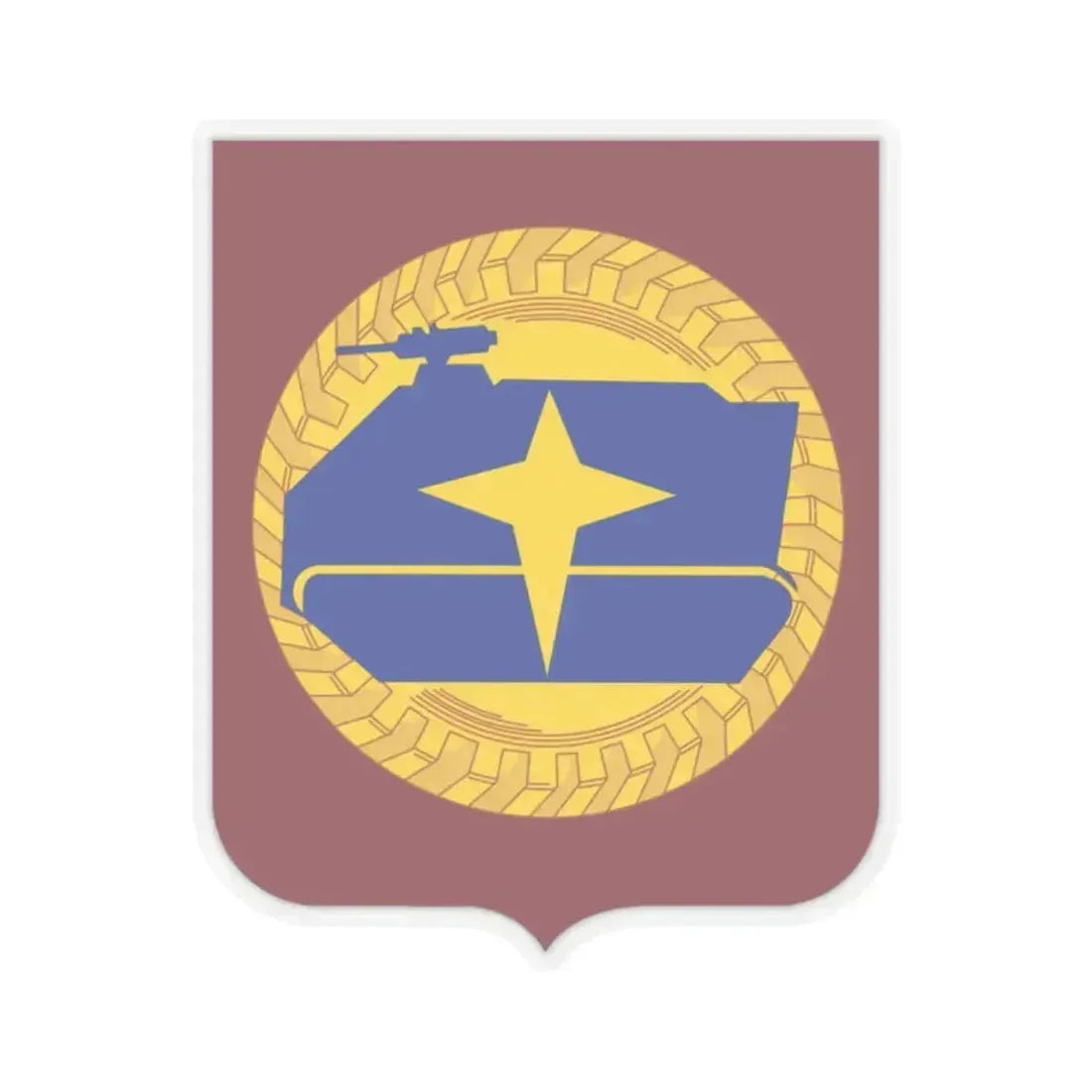 13 Transportation Battalion 2 (U.S. Army) STICKER Vinyl Kiss-Cut Decal 2 Inch Transparent - The Sticker Space