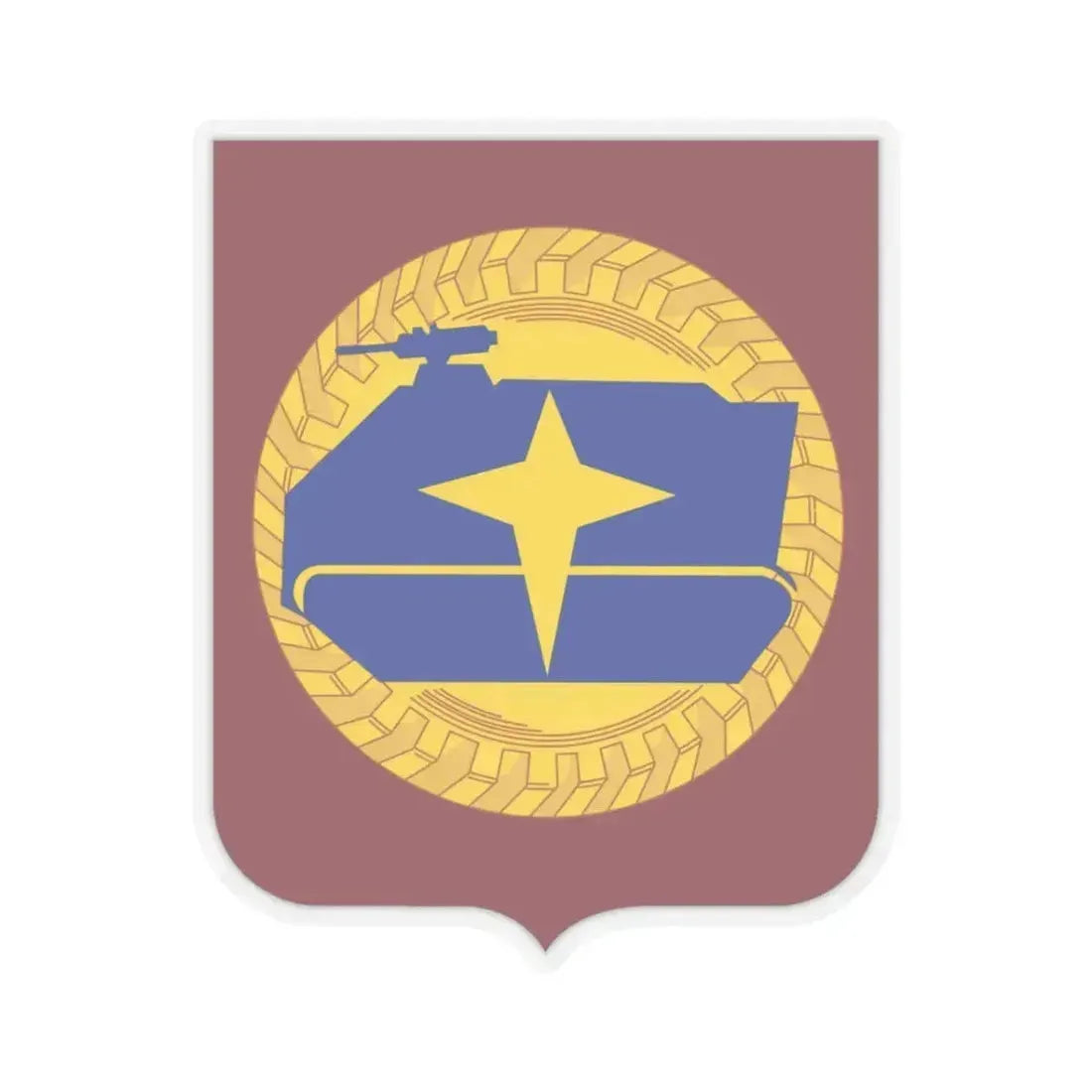 13 Transportation Battalion 2 (U.S. Army) STICKER Vinyl Kiss-Cut Decal 3 Inch Transparent - The Sticker Space