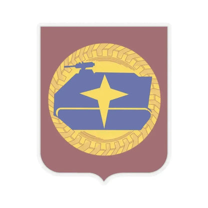 13 Transportation Battalion 2 (U.S. Army) STICKER Vinyl Kiss-Cut Decal 3 Inch Transparent - The Sticker Space
