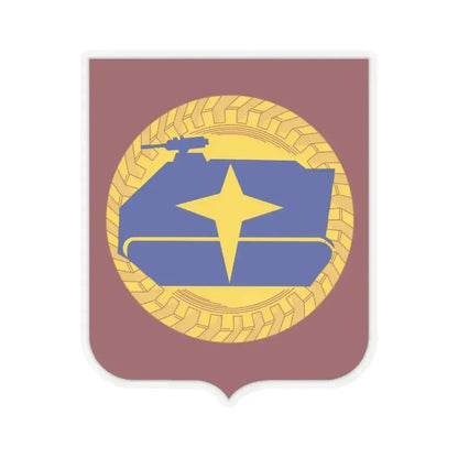 13 Transportation Battalion 2 (U.S. Army) STICKER Vinyl Kiss-Cut Decal 4 Inch Transparent - The Sticker Space