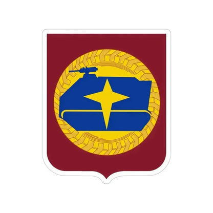 13 Transportation Battalion 2 (U.S. Army) Transparent STICKER Die-Cut Vinyl Decal - The Sticker Space