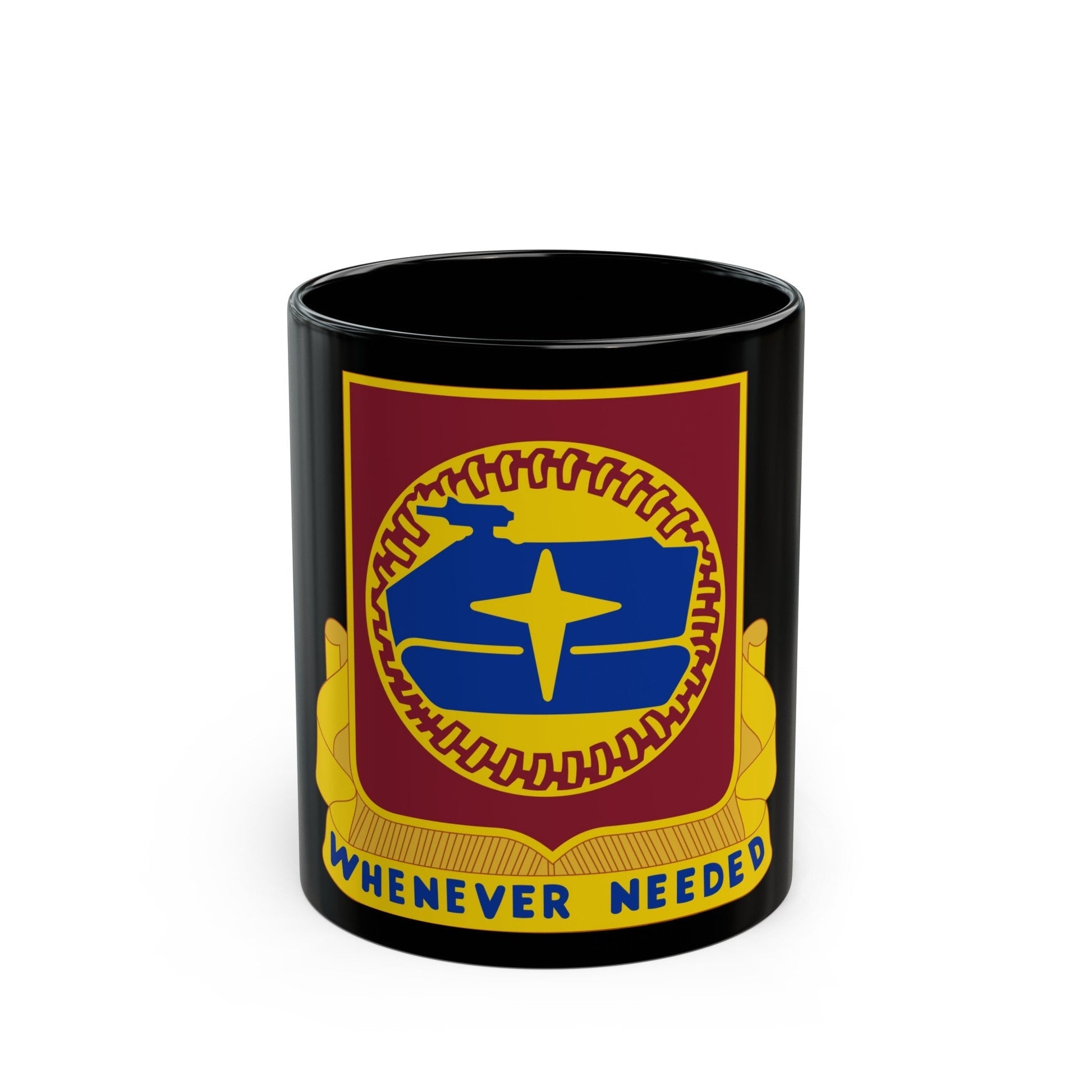 13 Transportation Battalion (U.S. Army) Black Coffee Mug-11oz-The Sticker Space