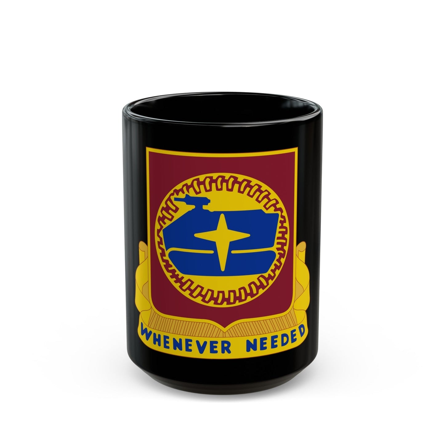 13 Transportation Battalion (U.S. Army) Black Coffee Mug-15oz-The Sticker Space