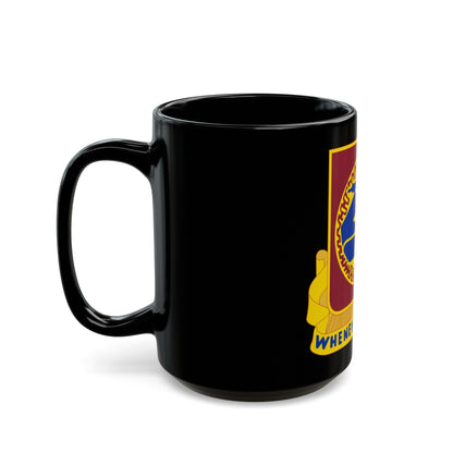 13 Transportation Battalion (U.S. Army) Black Coffee Mug-The Sticker Space
