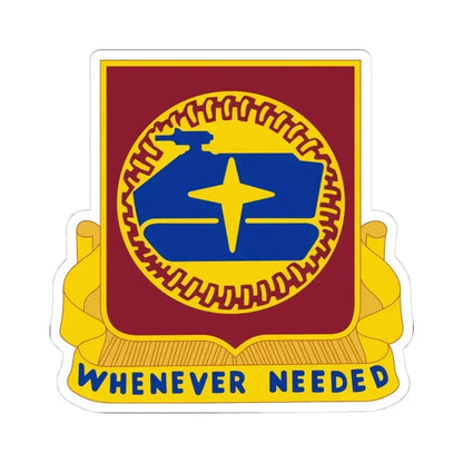 13 Transportation Battalion (U.S. Army) STICKER Vinyl Kiss-Cut Decal 4 Inch White - The Sticker Space